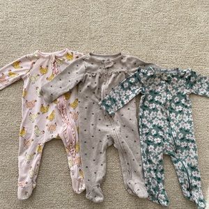 Bundle of 9m footed sleepers- mud pie and carters